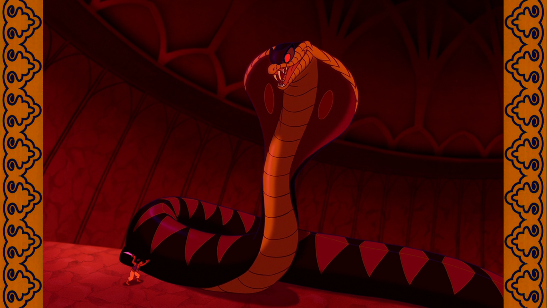 Defeated Jafar in Jafar’s Palace. 