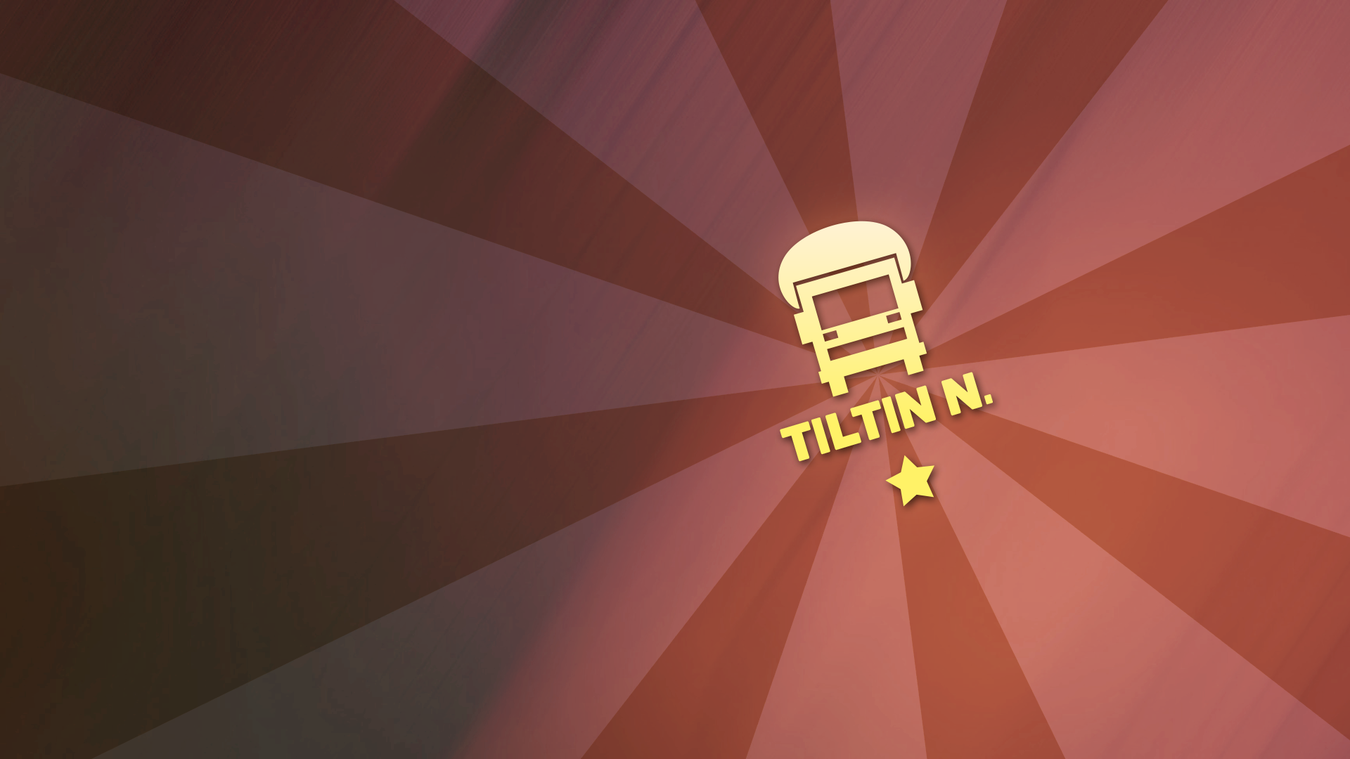 Tank truck insignia 'Tiltin North'